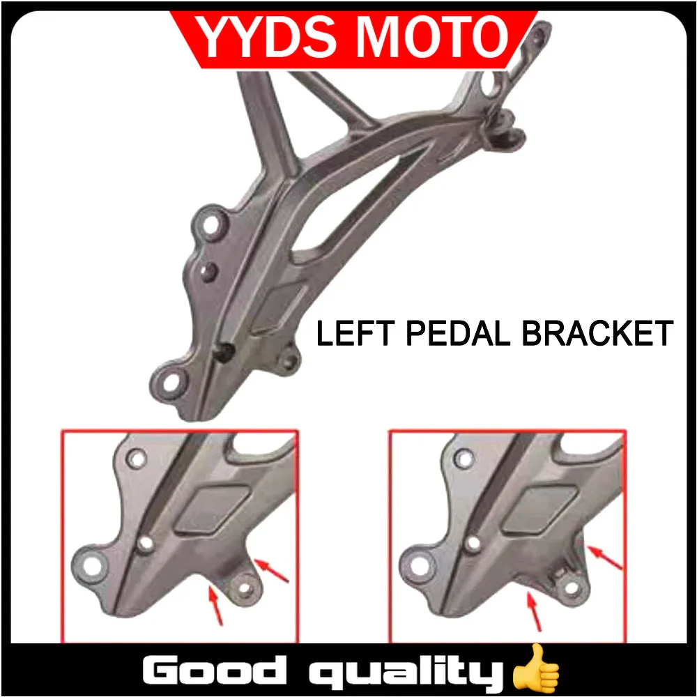 

Motorcycle Pedal Bracket Left and Right Aluminum Triangle New For ZONTES 310-R 310-T 310-X 310T 310R 310X 310R1 310X2 310T2