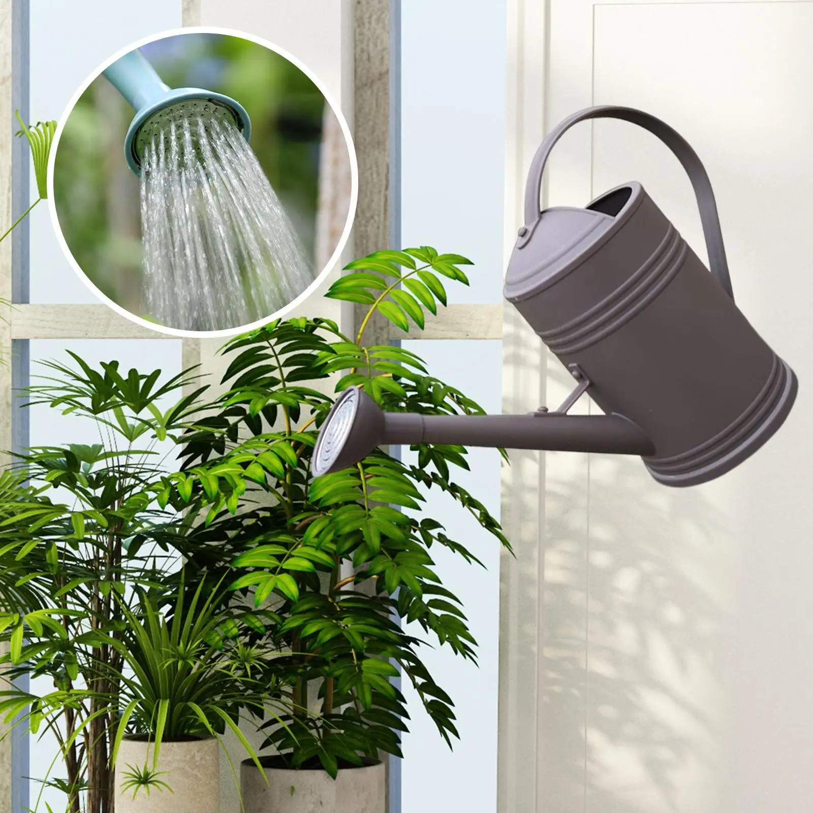 Garden Watering Can with Sprinkler Head 0.47 Gallon Flower Watering Can Watering Pot for House Plants Garden Flower Flower