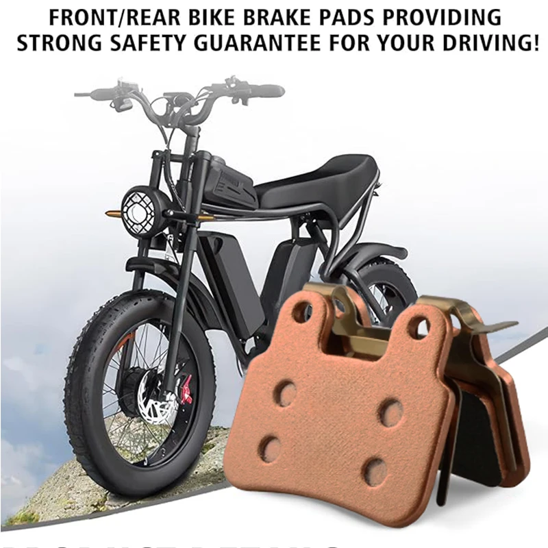 

Ridstar Q20 Electric Bike Disc Brake Pads Compatible with XD-KLBS-DOT4 Hydraulic Brakes - High Performance Ebike Brake Pad Set