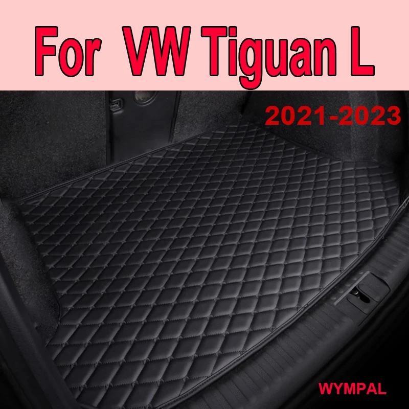 

For Volkswagen VW Tiguan L（Allspace）7-Seat 2019 2020 2021 2022 2023 Car Trunk Mat Custom Cargo Liner Boot Carpets