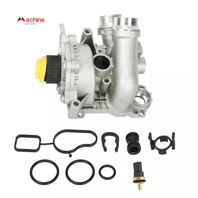 

For 1.8T 2.0T EA888 Cooling Water Pump Assembly 06H121026 VW Passat Golf Audi A3 A4 B8 A5 A6 Q5 TT 06A919501A 06H121605E