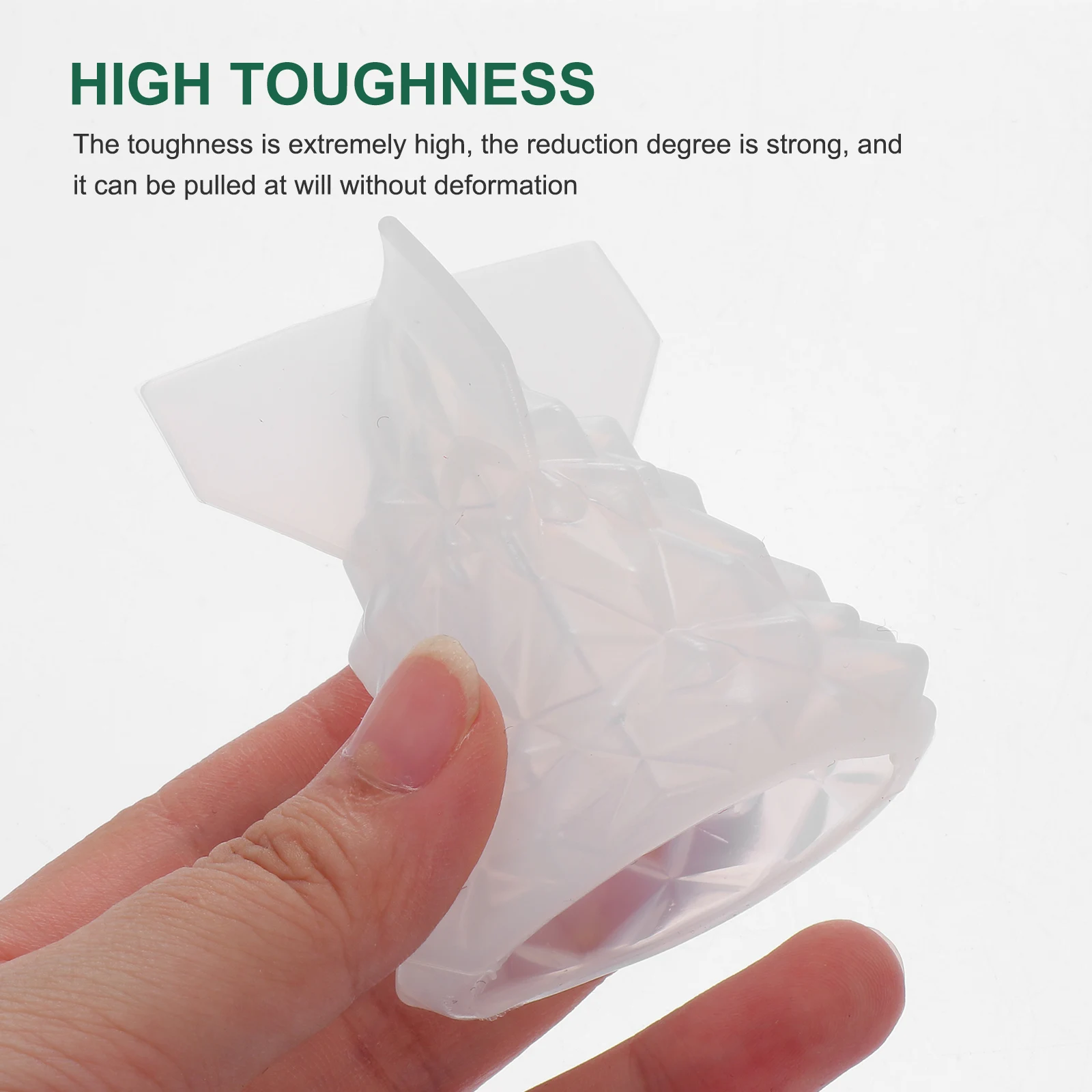 

2Pcs Silicone Mold DIY 3D Christmas Tree Night Light Desktop Ornament Christmas Gift Mould Resin Craft Molds