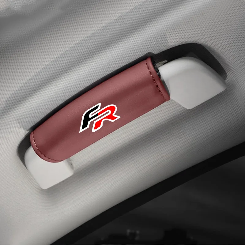 Car Roof Armrest Pull Protection Cover Gloves Door Handle Non-Slip Cover For Seat FR Leon Ibiza Altea Exe 5f Mk2 Car Accessories view 3