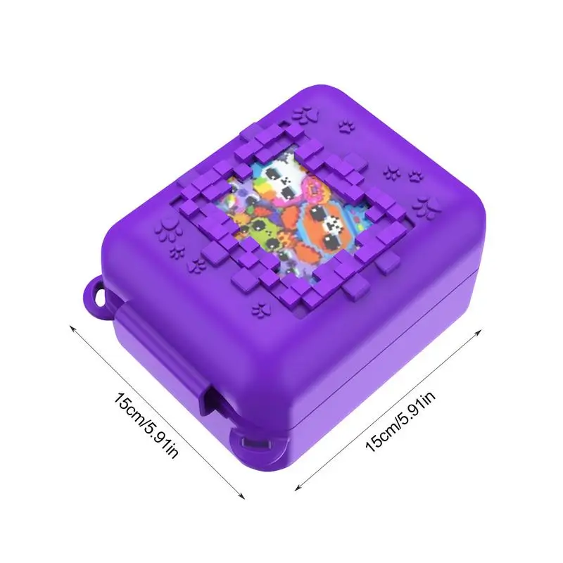 Silicone Case Compatible With Bitzeee Interactive Toy Digital Pet Strong Durable Anti-drop Cover For Virtual Electronic Machine