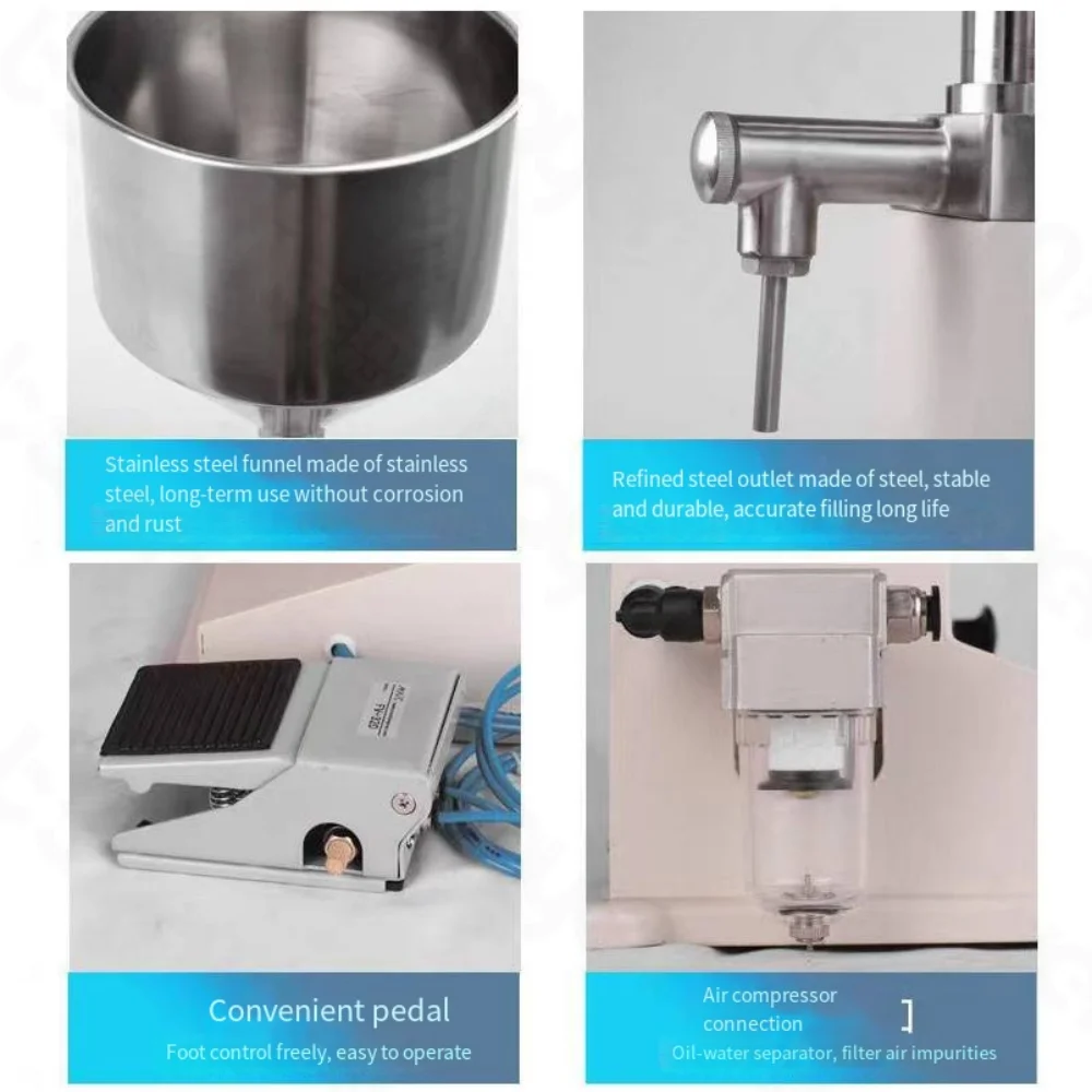 

Manual Washing Liquid Filler Sauce Cream Packing Machine Honey Tomato Sauce Bottle Filling Machine for Shampoo