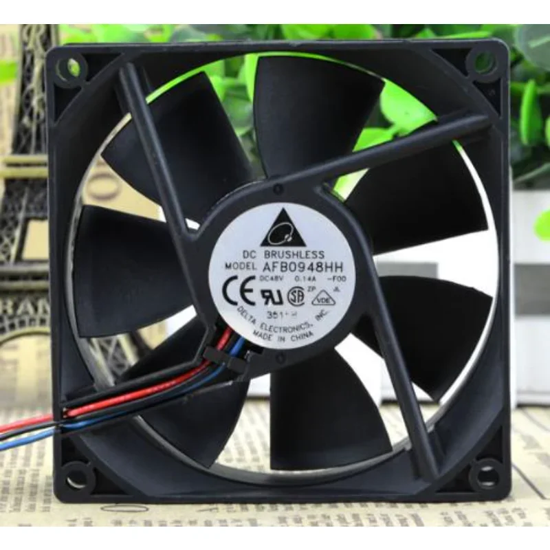 

Вентилятор охлаждения процессора для Delta AFB0948HH-R00 48 В 0,14 А 9 см вентилятор преобразователя частоты корпуса 9025 90*90*25 мм