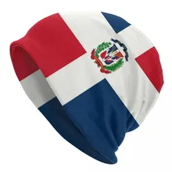 Dominican Republic Flag Skullies Beanies Caps Fashion Winter Warm Women Men Knitting Hat Adult Unisex Bonnet Hats