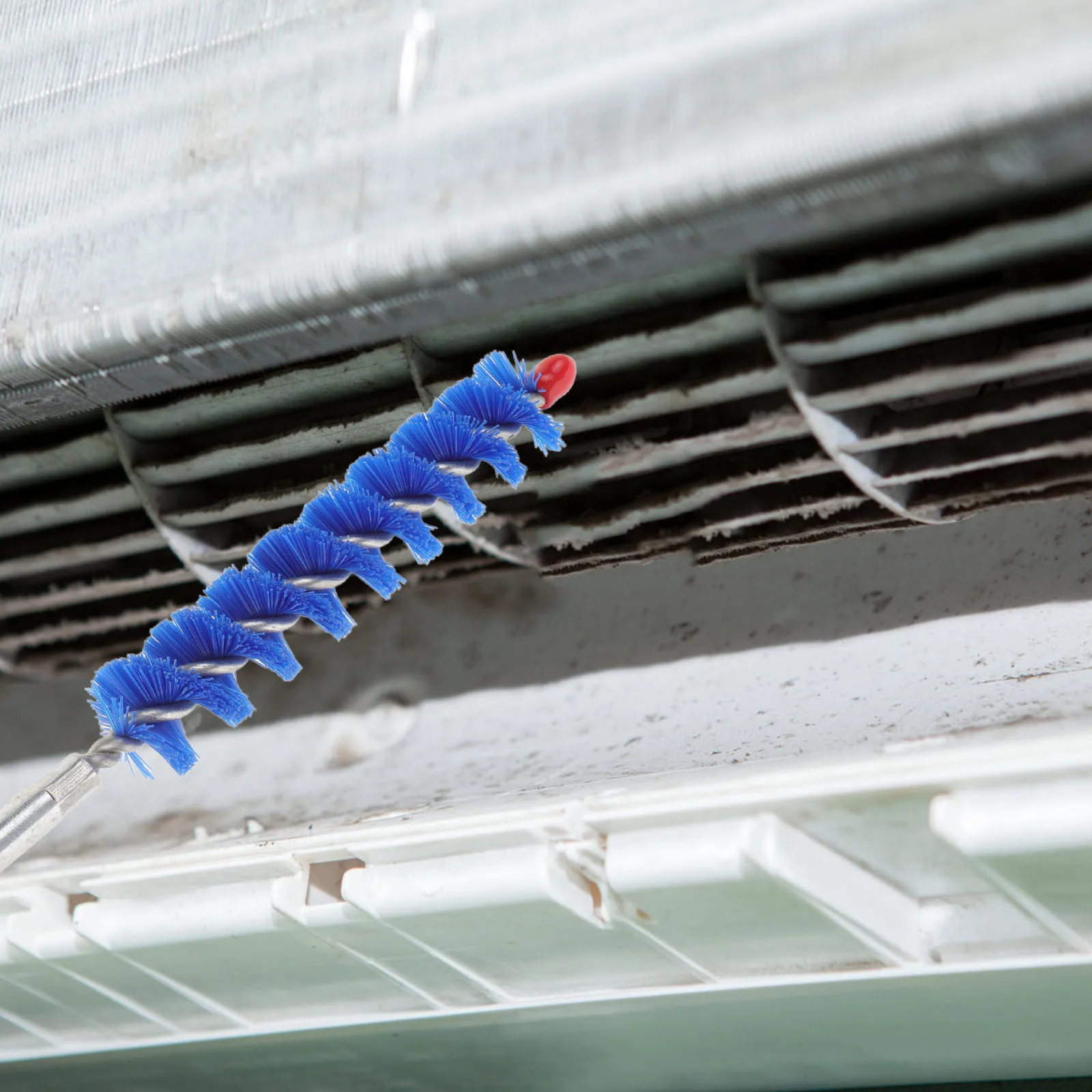 

Portable Air Conditioner Cleaning Brush for Copper Pipe Interior Exterior Nylon Bore Tool Household Appliance Maintenance