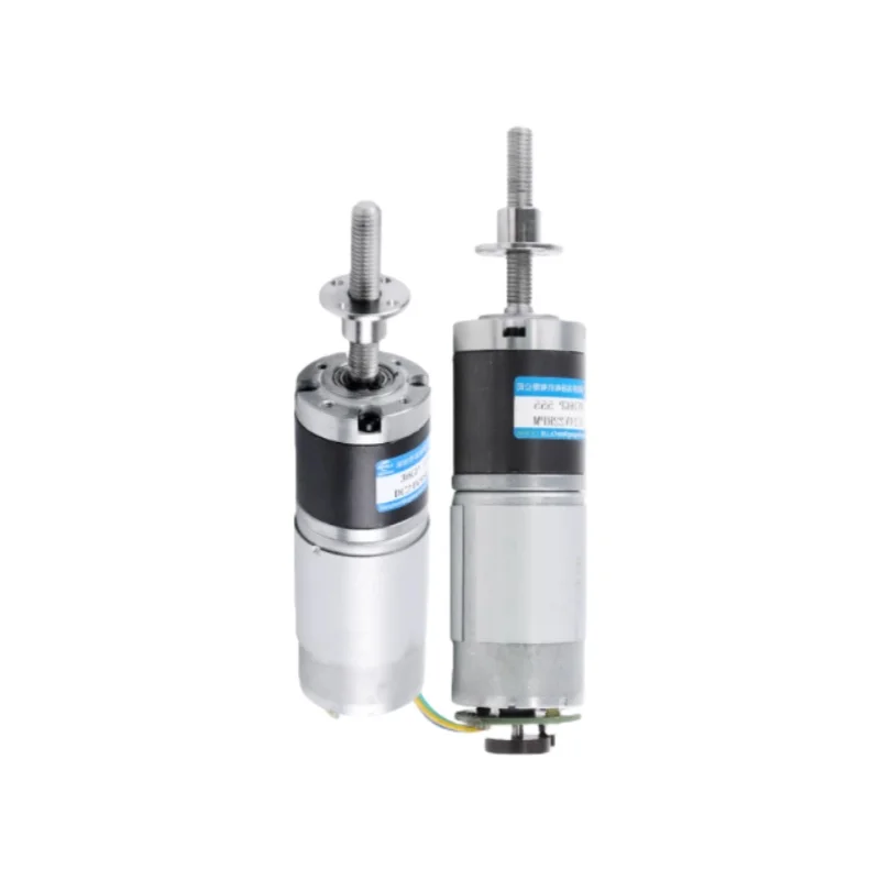 

36GP-555M8 DC Gear Motor 12V24V 50/100mm Threaded Lead Screw Long Shaft With/Without Encoder Planetary Gear Torque Max 100kg