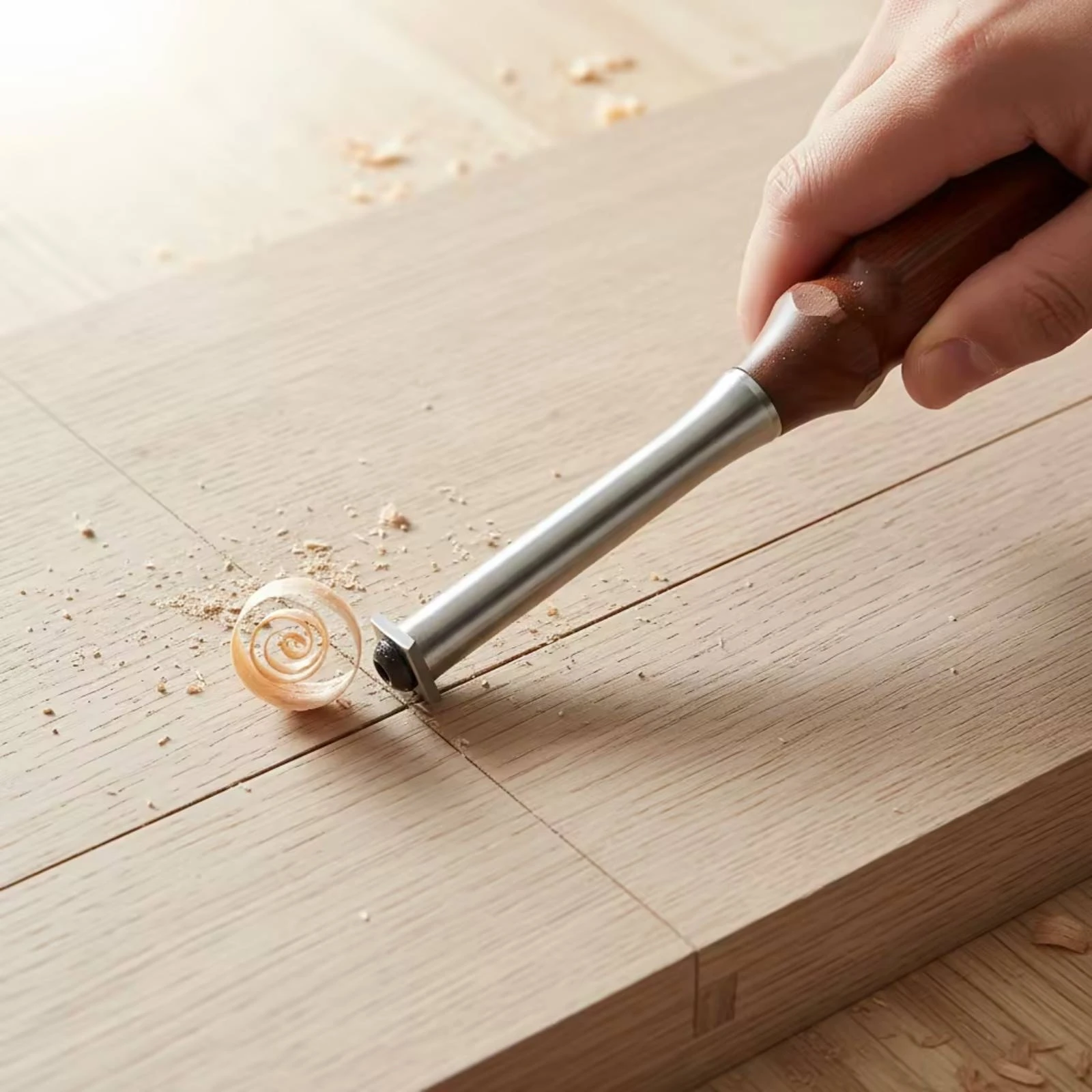 Woodworking Scraper Sturdy Scraper with Hex Key Hand Tool Compact Lightweight for Woodworkers, Workshop
