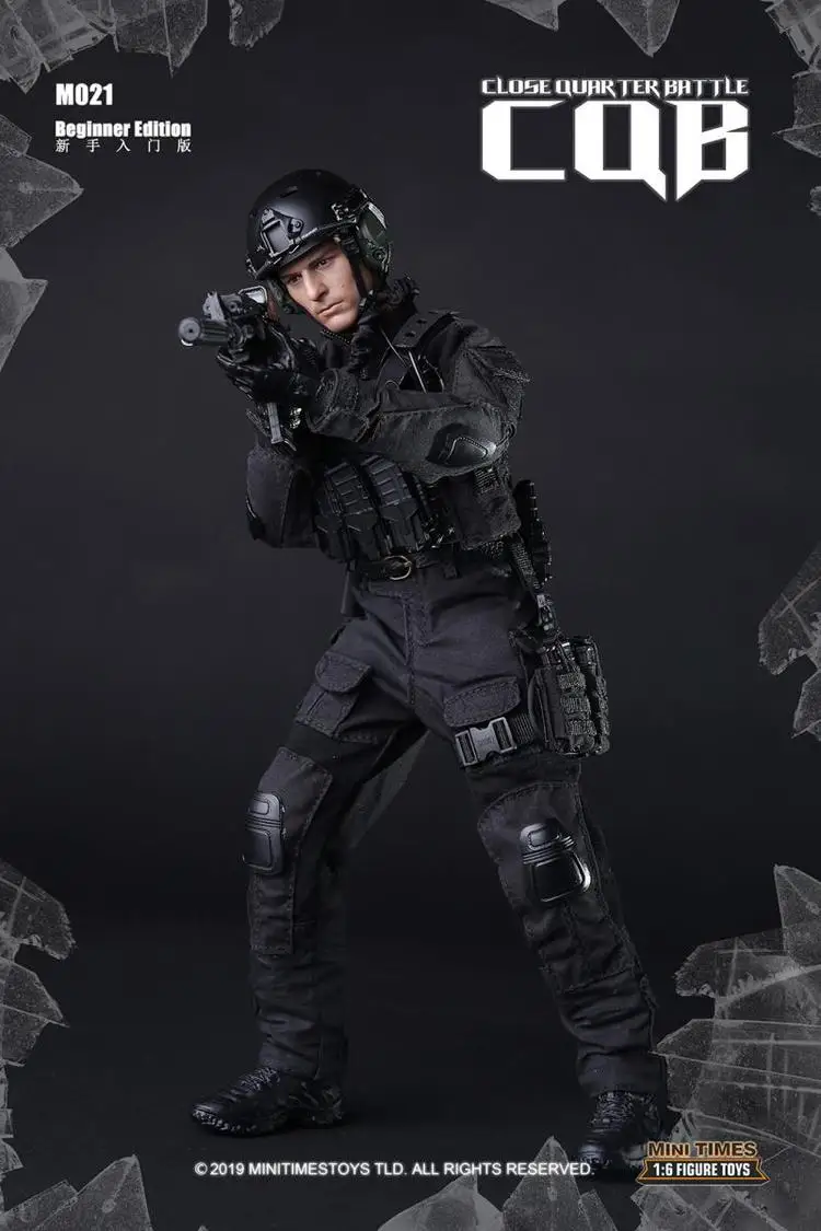 

Minitimes Toys M021 1/6 Male Soldier CQB Special Forces Full Set 12'' Action Figure Model Toy In Stock