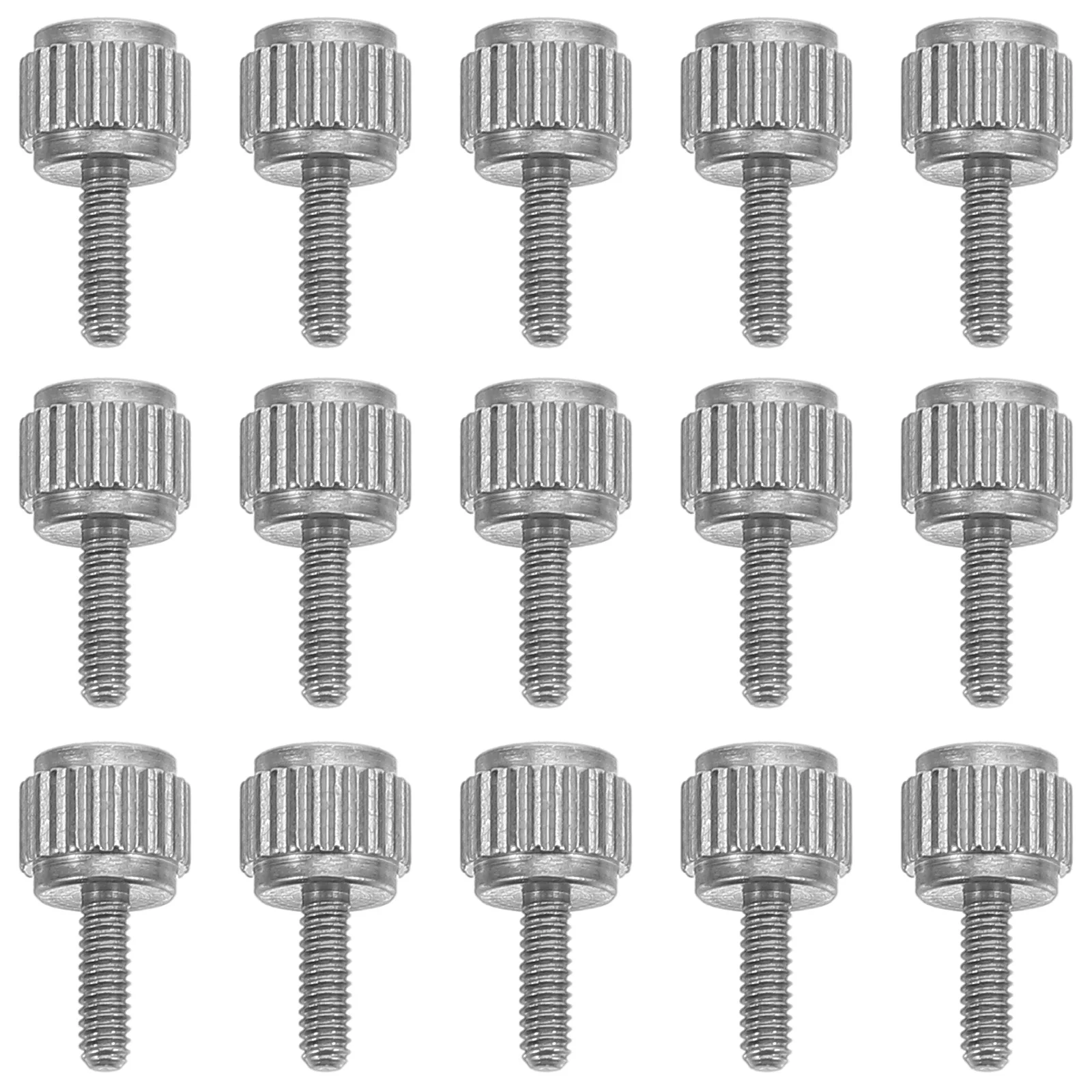 

20pcs Stainless Steel Caliper Thumb Screws M2X6Mm Flat Knurled Bolts For Precision Measurement Equipment Vernier