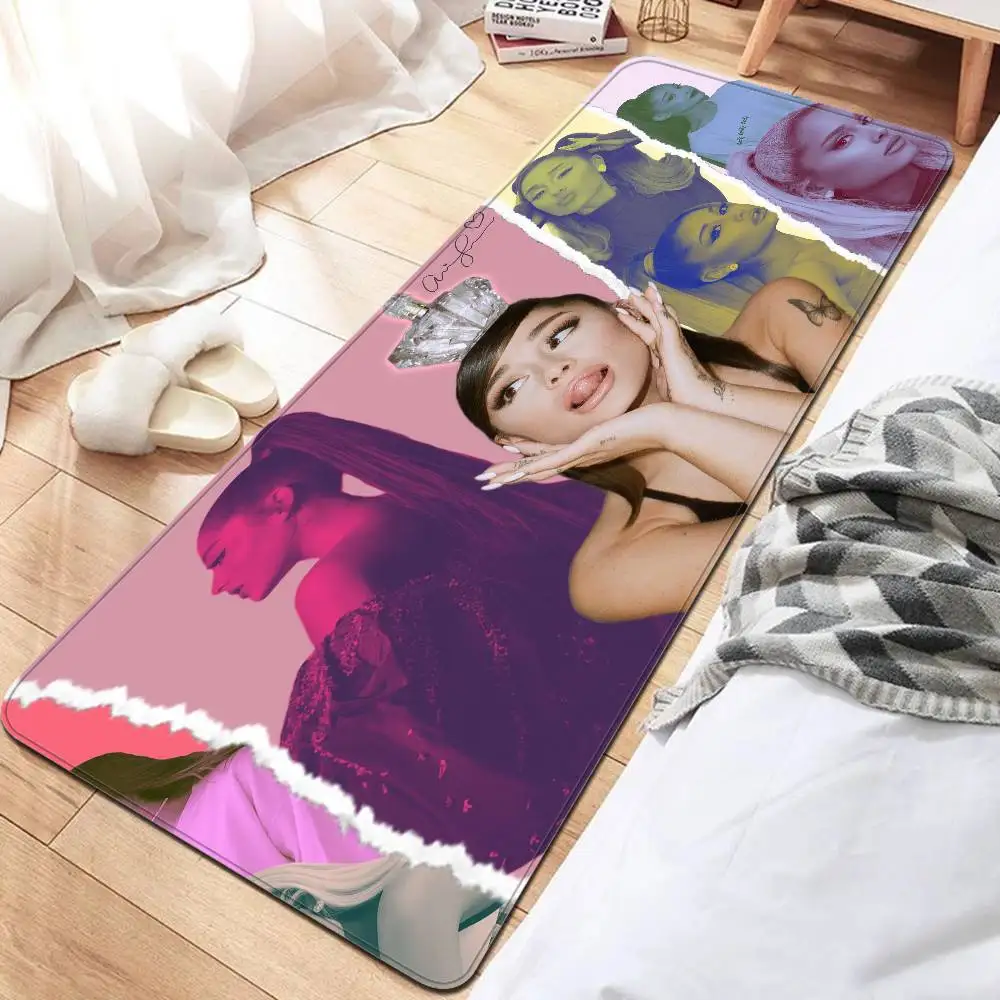 Classic Pop Singer A-Ariana G-Grande Entrance Door Mat Nordic Style Bedroom Living Room Doormat Home Balcony Anti-Slip Modern