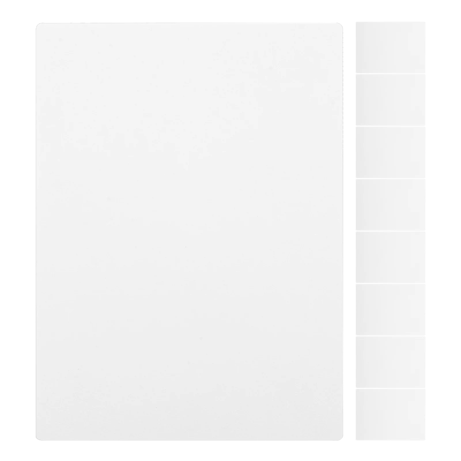 

10 Pcs Thermal Transfer Business Cards Blank White Sublimation Engraving Visiting Dual Side Printing Flexible Bulk Name Card