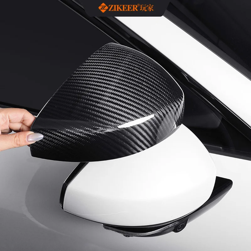ZEEKR 7X ألياف الكربون مرآة الرؤية الخلفية التصحيح تعديل السيارة منتجات ألياف الكربون الأصلية #3