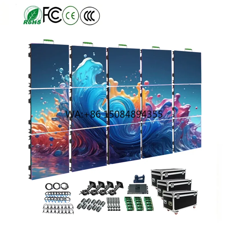 P2.9 P3.9 Outdoor Waterproof Rental Led Video Wall Panel Led Screen Led Display for Concert Events