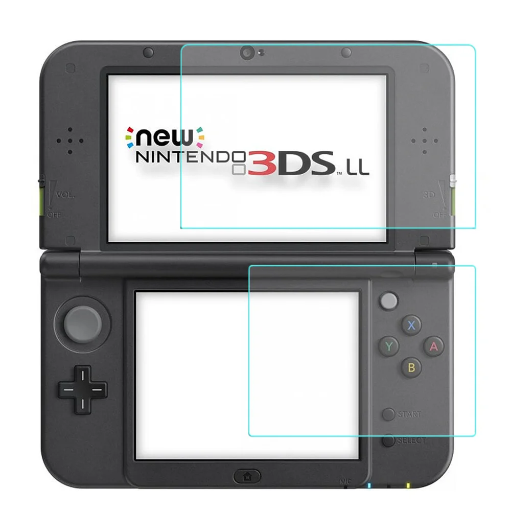 2 قطعة الزجاج المقسى لنينتندو 3DS XL/LL واقي للشاشة زجاج واقي لملحقات 3DS XL LL الجديدة (الإصدار الجديد)