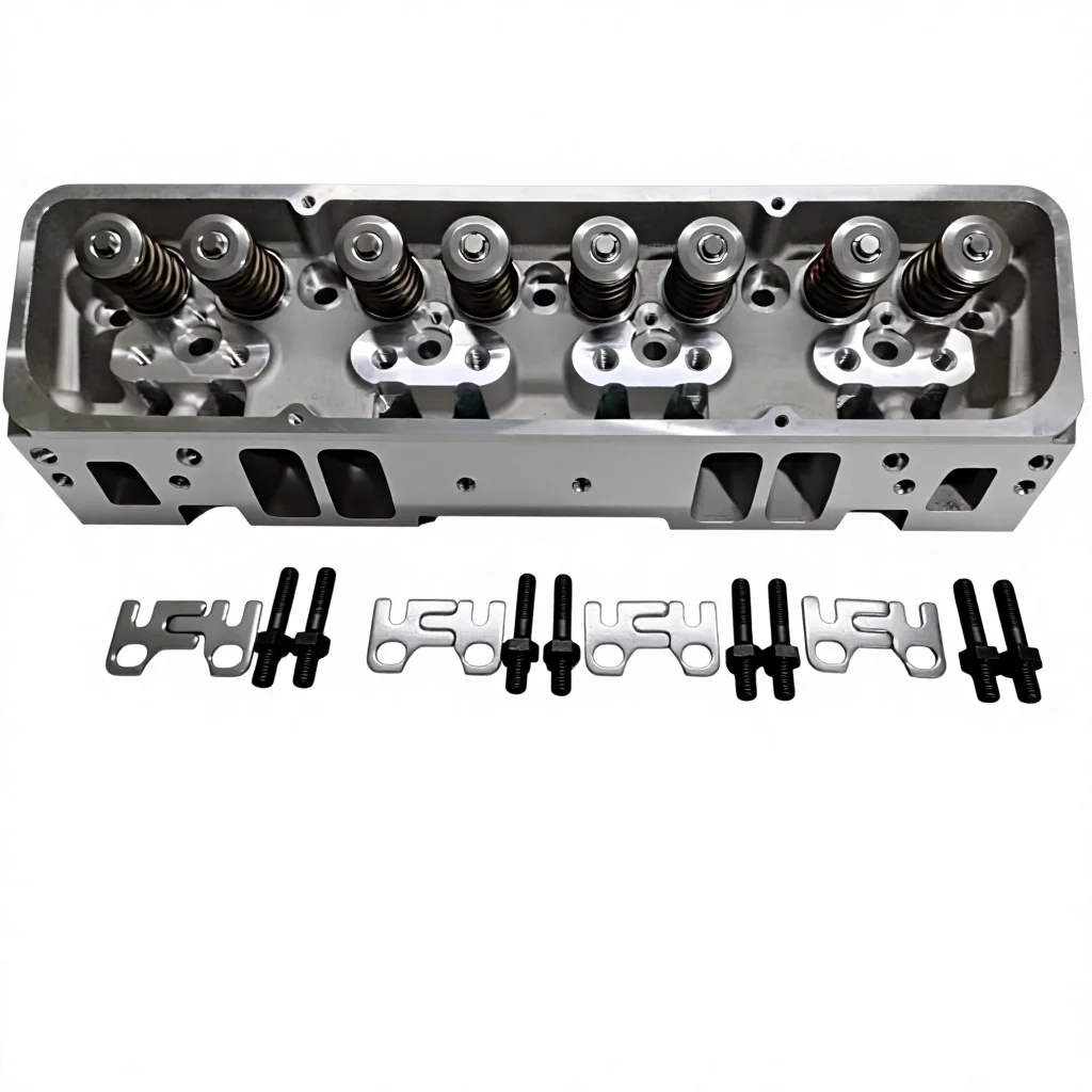 Aluminum GM350 SBC 5.7 V8 Engine Complete Cylinder Head 12528913 12558062 10239906 For Chevy CHEVROLET 350 V8 5.7L