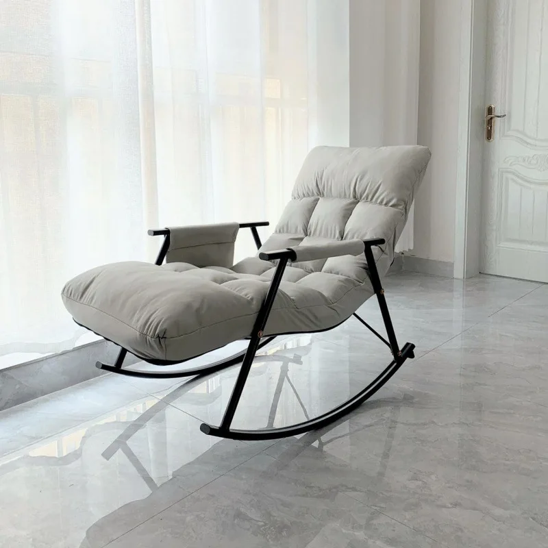 #Modern Nordic Style New Design Living Room Furniture Lazy Sofa Chair Single Recliner Sofa Chairs