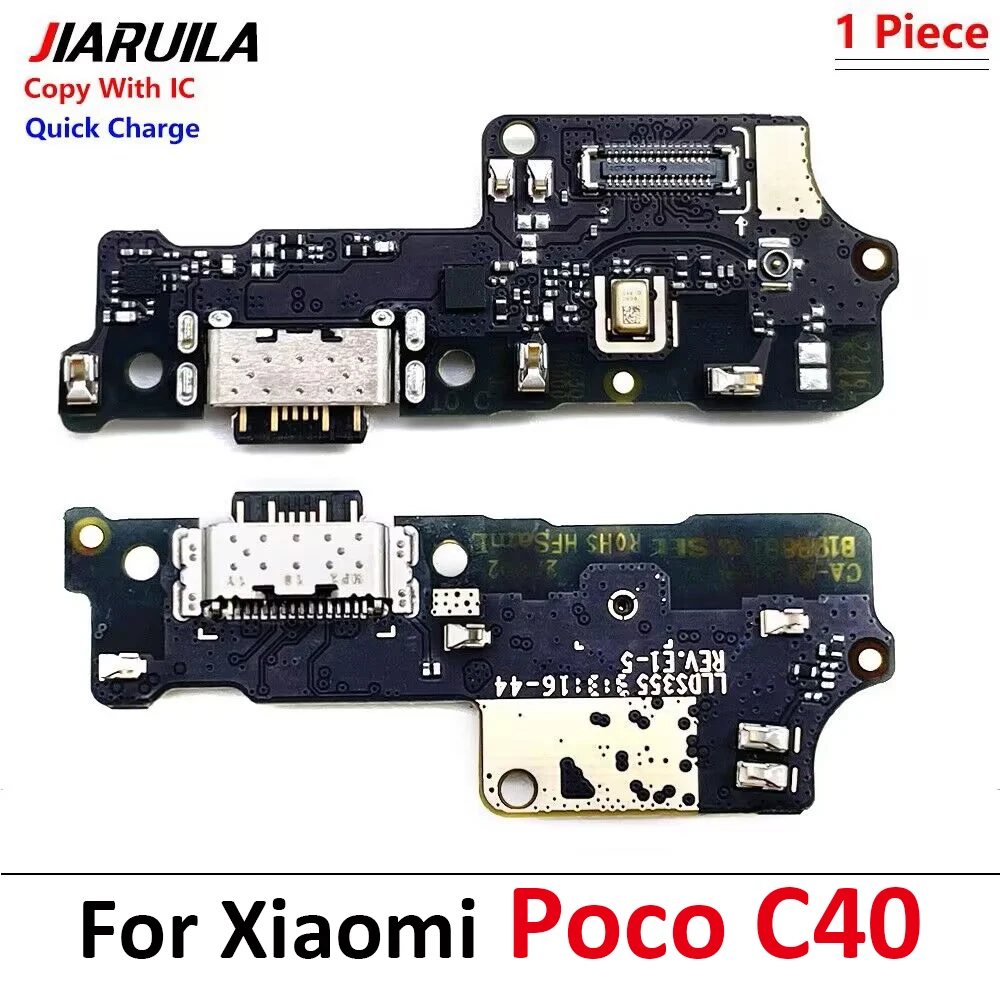 USB Port Charger Dock Plug Connector Charging Micro Board Cable For Xiaomi Poco C40 F2 Pro F3 F1 X3 GT M4 M3 X4 Pro 5G 4G M2 M5S