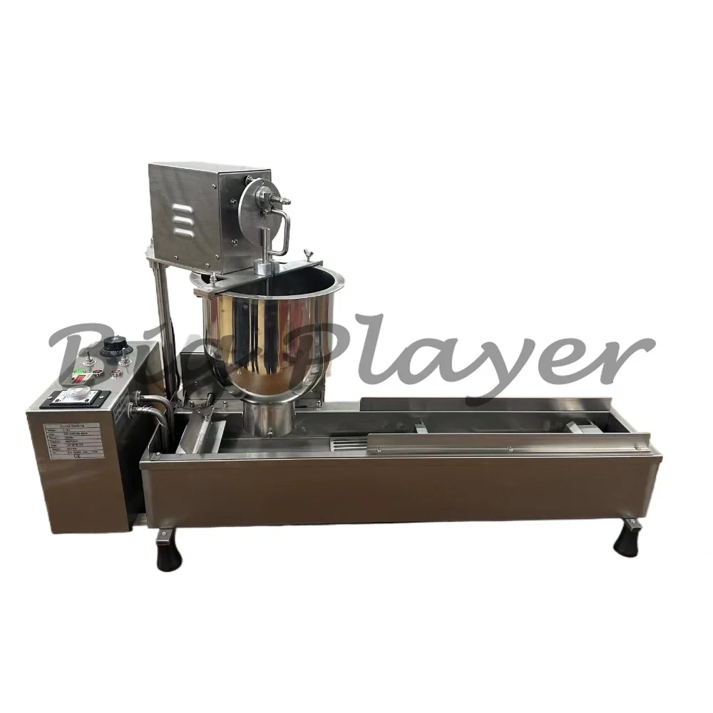 Fully Automatic 110V 220V Commercial Donut Fryer Maker for Round Donut Production
