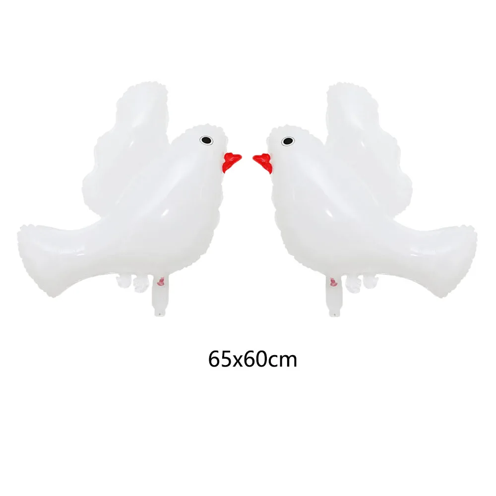 1 ensemble de ballons en aluminium croix colombe de la paix, pour première Communion, noël, baptême, réception-cadeau pour bébé, décoration de fête de mariage, cadeaux DIY