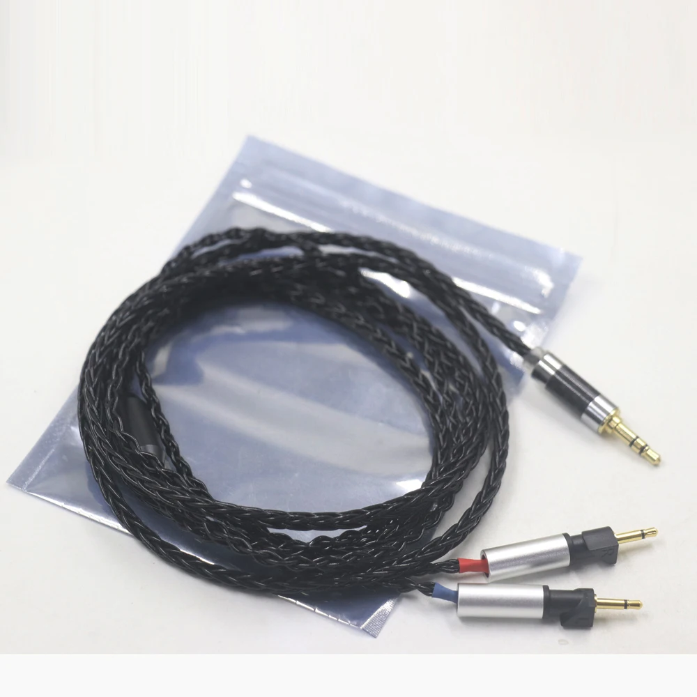 كابل سماعة رأس هالدين-بلاك جيلي تايوان للهاوية ديانا ، 7N Litz OCC ، TC X1226lite ، V2 ، TC ، Pin