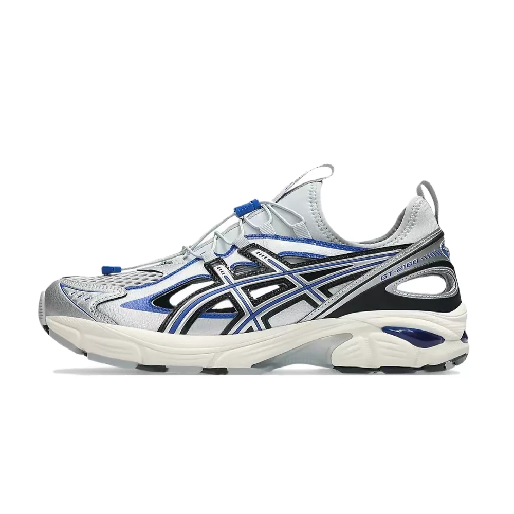 ASICS GT-2160SE Unisex Silver/Blue Low-Top Runners–Stylish Breathable Design,Non-Slip Durable Comfort & Performance 1203A903-020
