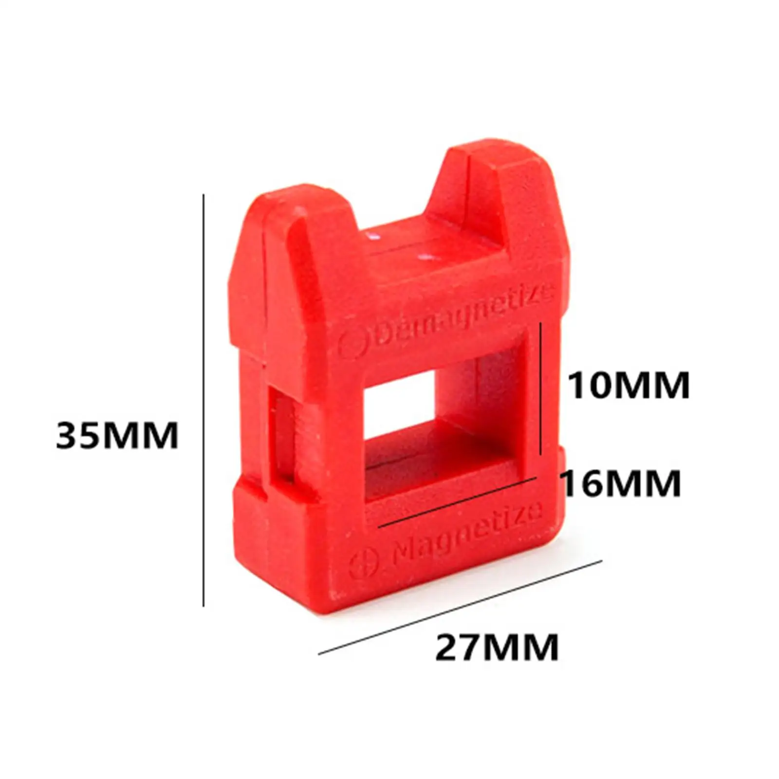 2 in 1 Quick Magnetization Demagnetization Tool for Small Screwdriver Set Hand Tools Bits Ideal for Electrician and Repair Tasks