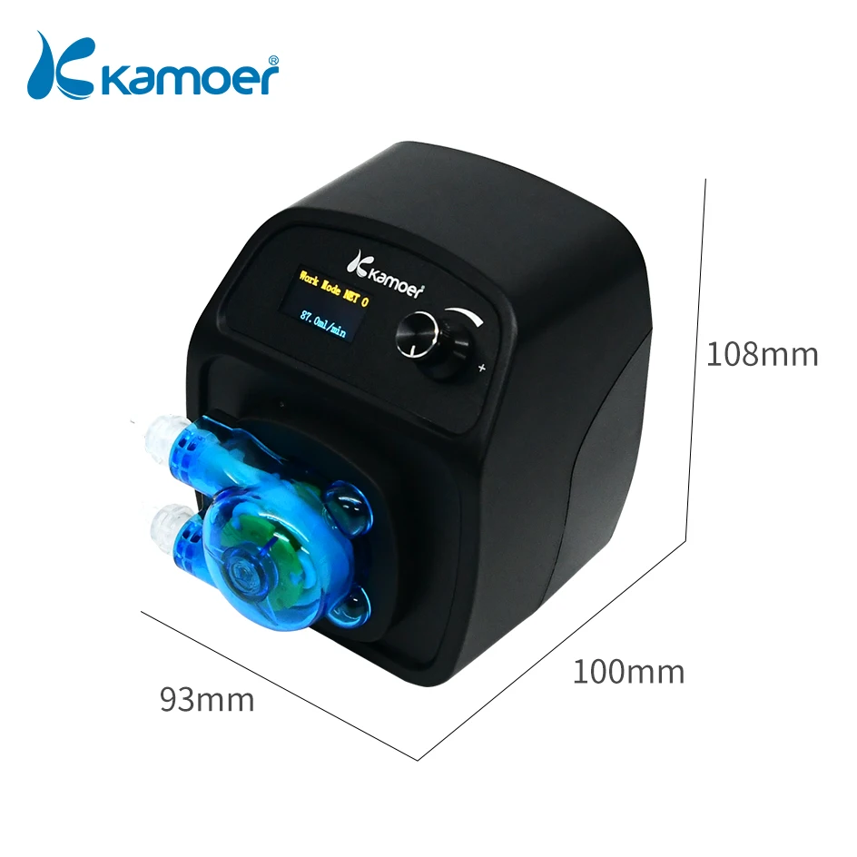 Kamoer X1 PRO T2 WiFi Dosing Pump With KPAS100 Peristaltic Pump For Aquarium Supporting iOS And Android Controlling 110ml/Min