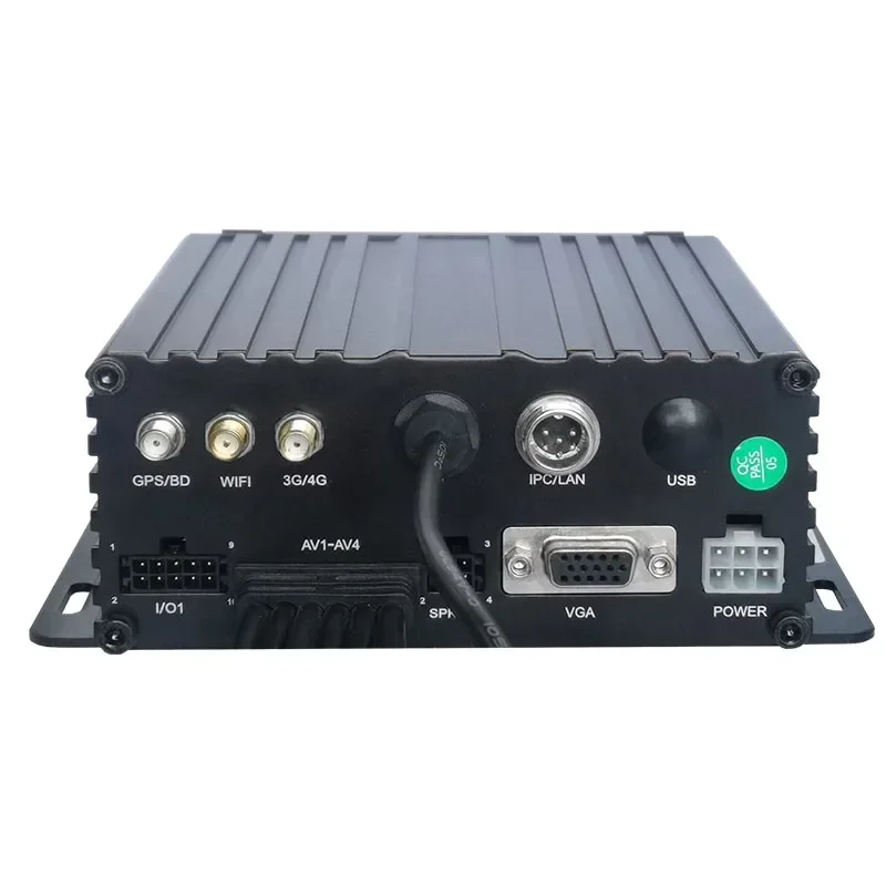 CMSV6 4CH GPS 4G AI ADAS DSM BSD مركبة Blackbox Dvr Fhd 1080p