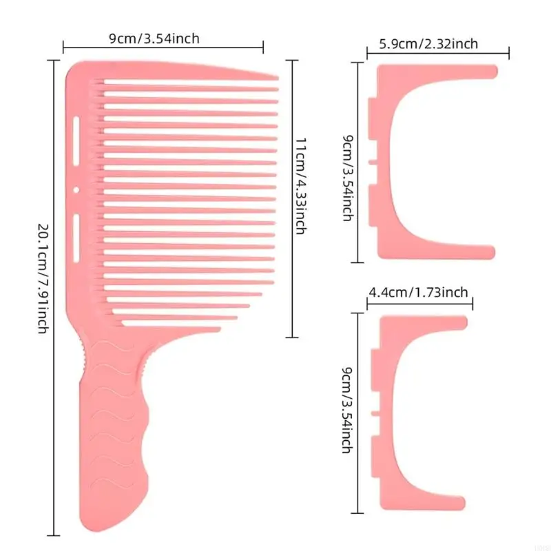 U0DE Hair Clippers Comb Comber DIY Home Hair Cutting Guide grzebień fryzjer fryzjek Fade Comb Man