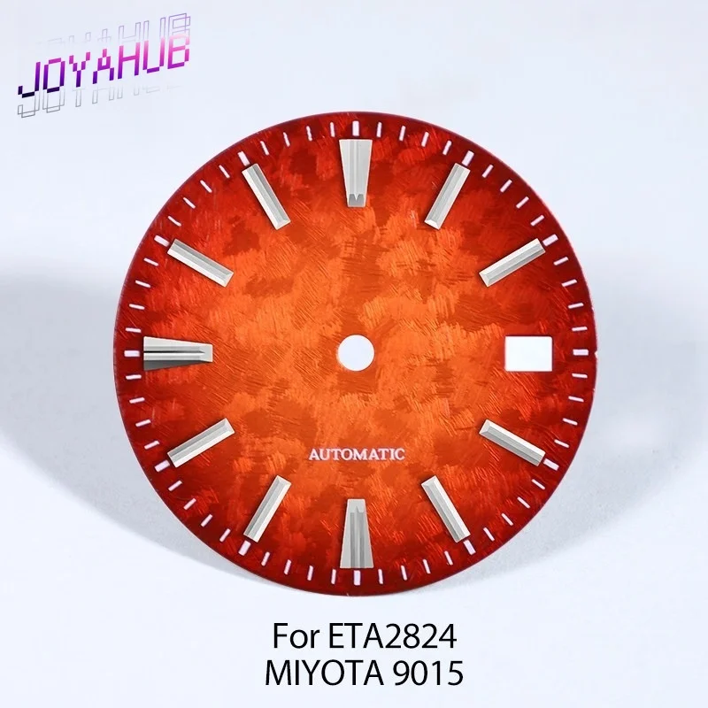 Customizable logo 62GS blue noctilucent 28.5mm dial mechanical watch modification accessories suitable for ETA2824/MIYOTA 9015
