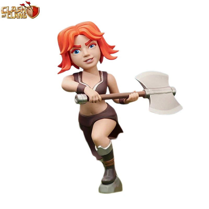 

Clash of Clans Valkyrie Victory Series Coc Static State Model Tabletop Decoration Collectibles Game Periphery Toy Display Figma