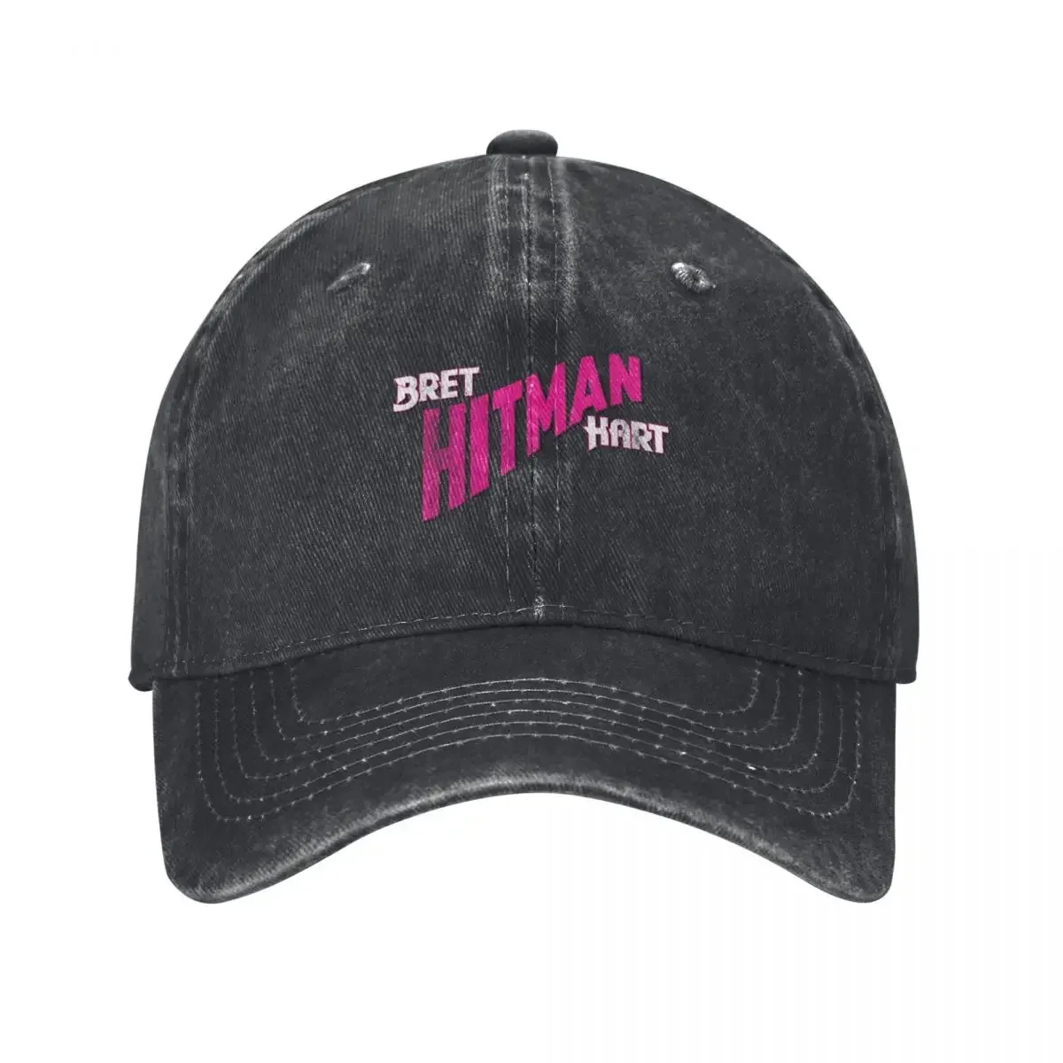 Oldschool Hitman Hart logo Baseball Cap Military Cap Man Fashion Beach Gentleman Hat Women's Men's