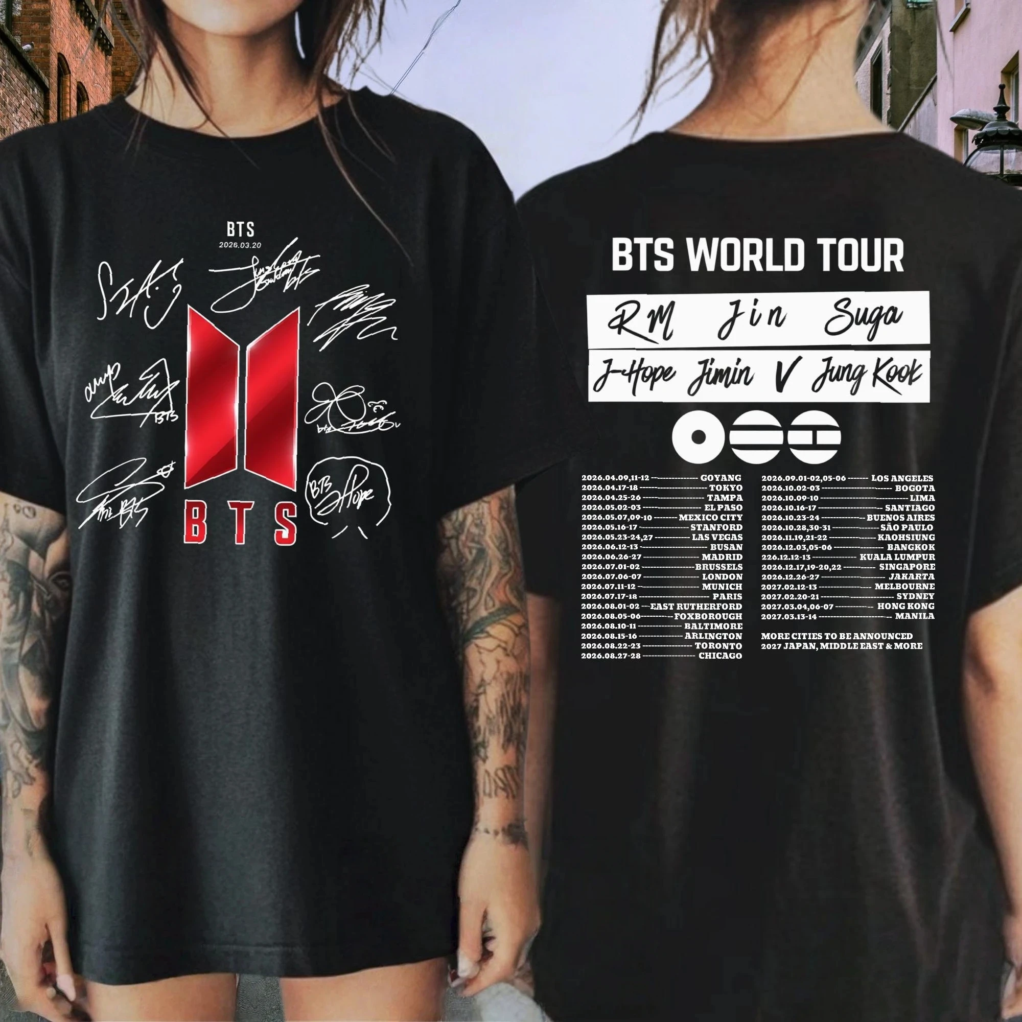 2026 New BTS Arirang World Tou - đánh giá và giá Mens Fashion World