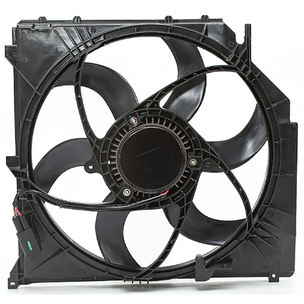 Electrical Cooling Fan Radiator Fan 17113452509 17113414008 17113401056 for BMW E83 LCI X3 2.0d 2.5i 3.0 N46 N47 M54 N52 view 2
