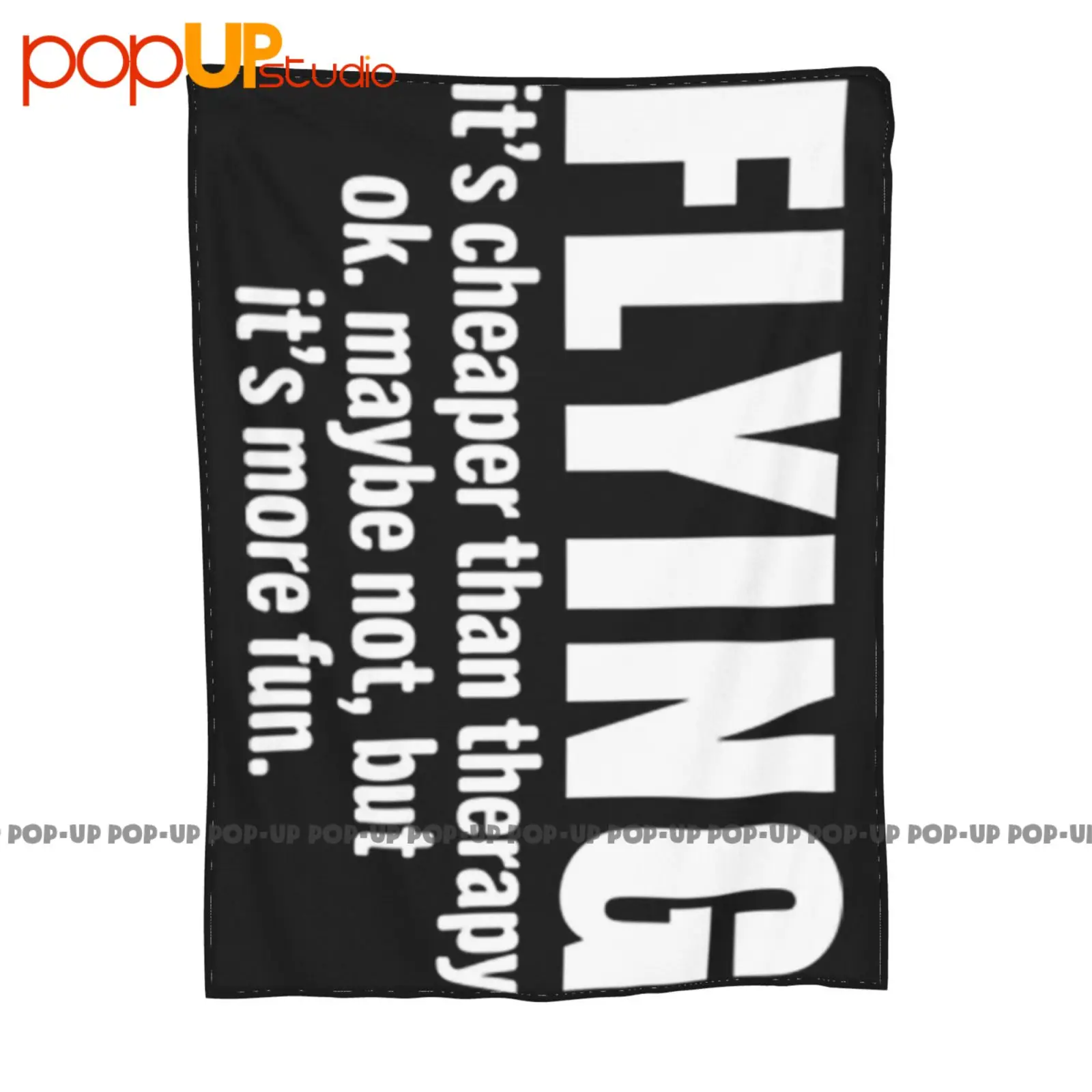 Flying It'S Cheaper Than Therapy Pilot Plane Fly Airplane Ultra-Soft Blanket Quilt Winter Sofa Cover Bed Covers