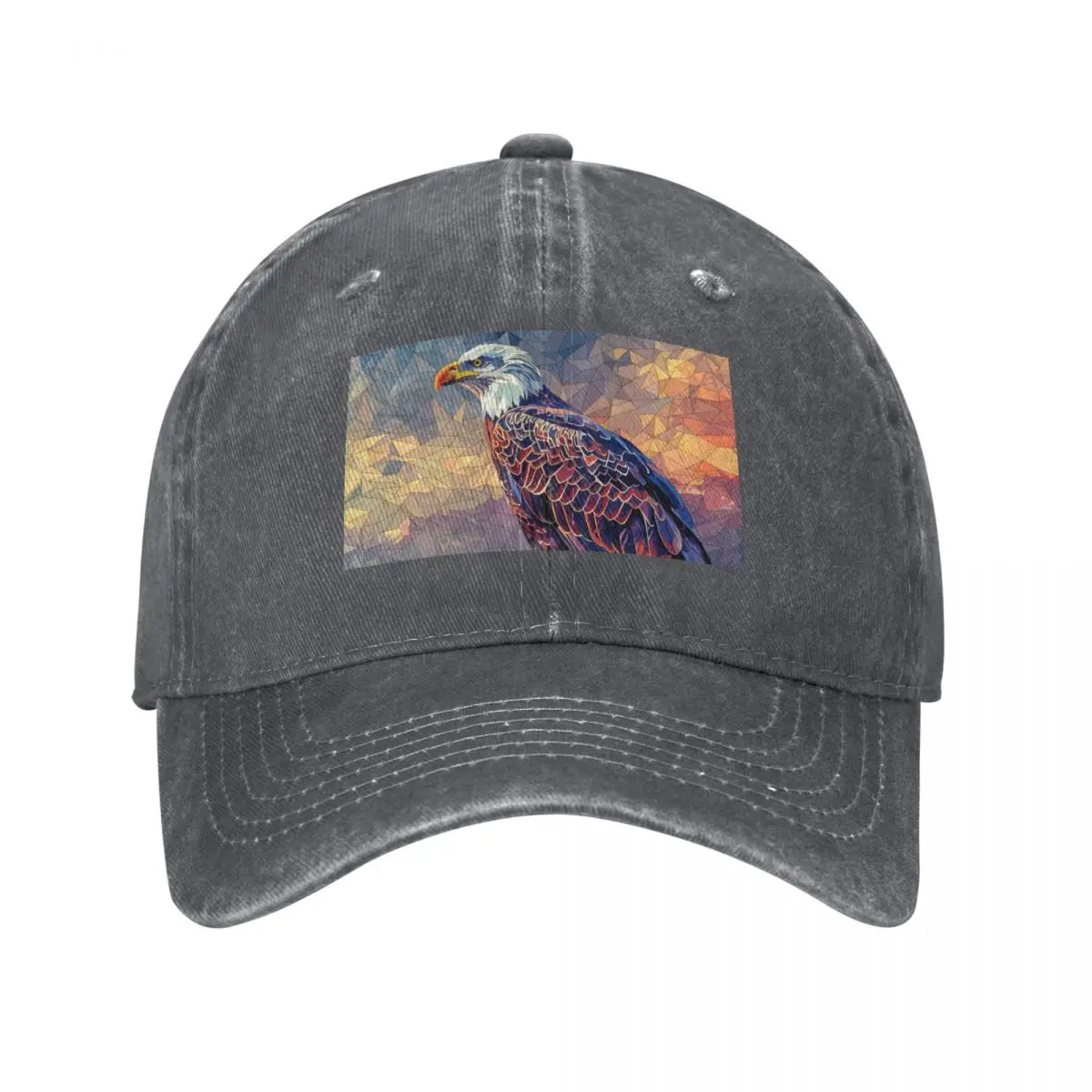 

Eagle Kaleidoscope Baseball Cap derby hat Hat Beach For Women 2025 Men's