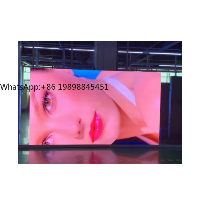 

Полноцветный аренда на открытом воздухе P2.604 HUB Board Rental SMD Высокая яркость Настенный рекламный щит для рекламного экрана Светодиодный дисплей Easy