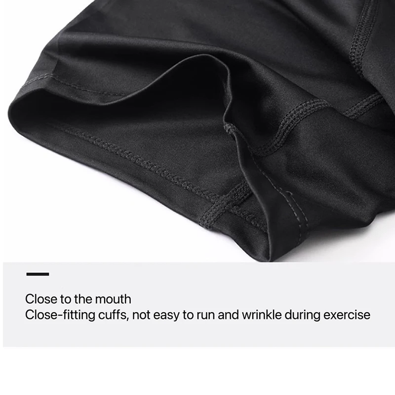 1pcs Men T-Shirts Running Shirt Boys Basketball Shirts Men's Jersey Sportswear Mens Jogging Quick Dry Mock Neck Fitness Tops image 6