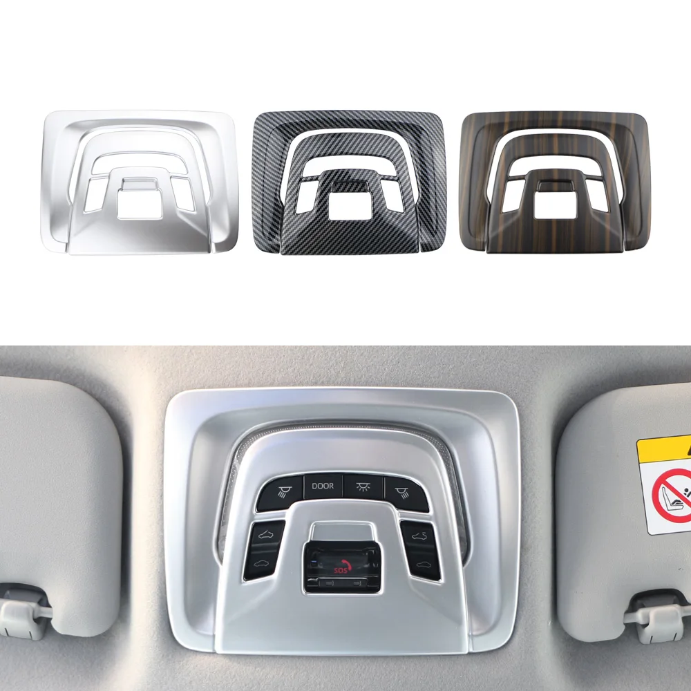 Car Reading Light Frame for Toyota Corolla Cross XG10 2021 2022 2023 ABS Front Rear Roof Lamp Sticker Trim Cover Accessories