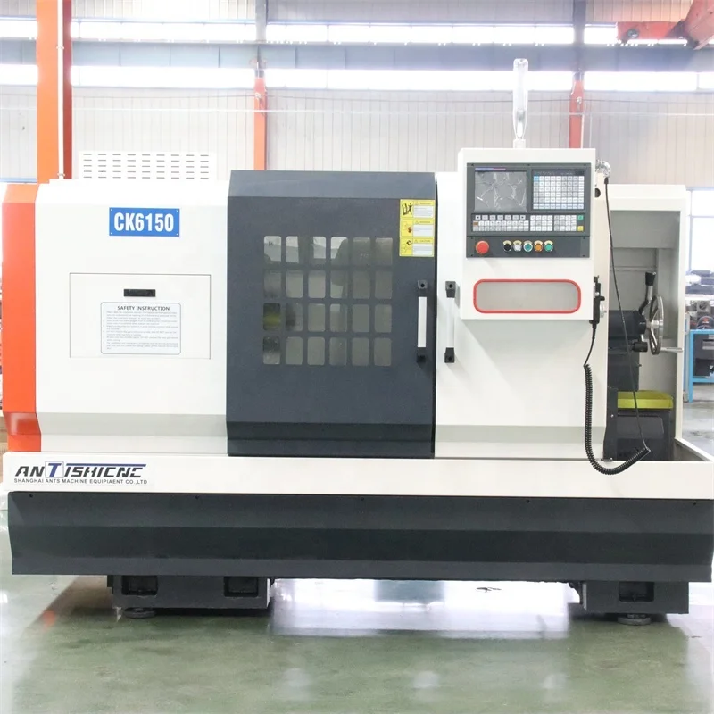 Hot Sale Quality Flat Bed Metal Ck6150 CE Certificate High Precision CNC Lathe Hine