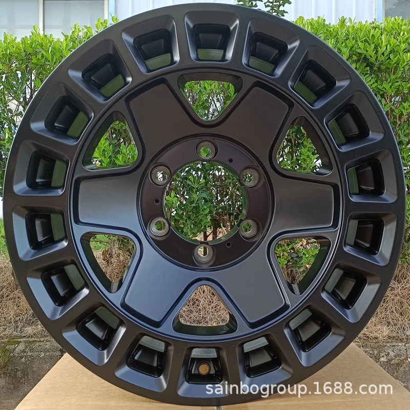 

Suitable for [spinning] F66DX125 15-inch 17-inch, sub-black, Shengbo car modified aluminum alloy wheel rims