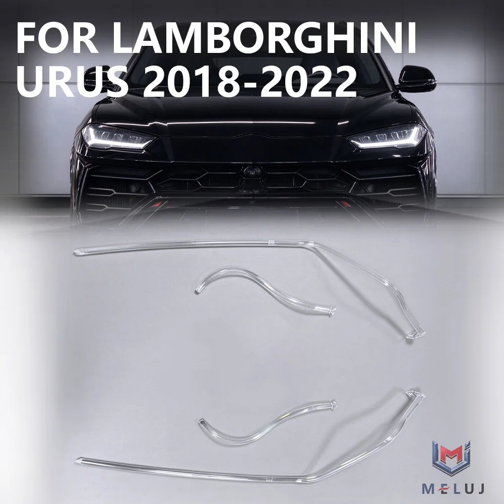 4ML941475 For Lamborghini Urus 2018-2022 Headlight Acrylic Bar DRL Chip LED Angel Eye Light Guide Tube DRL Light Guide Strip