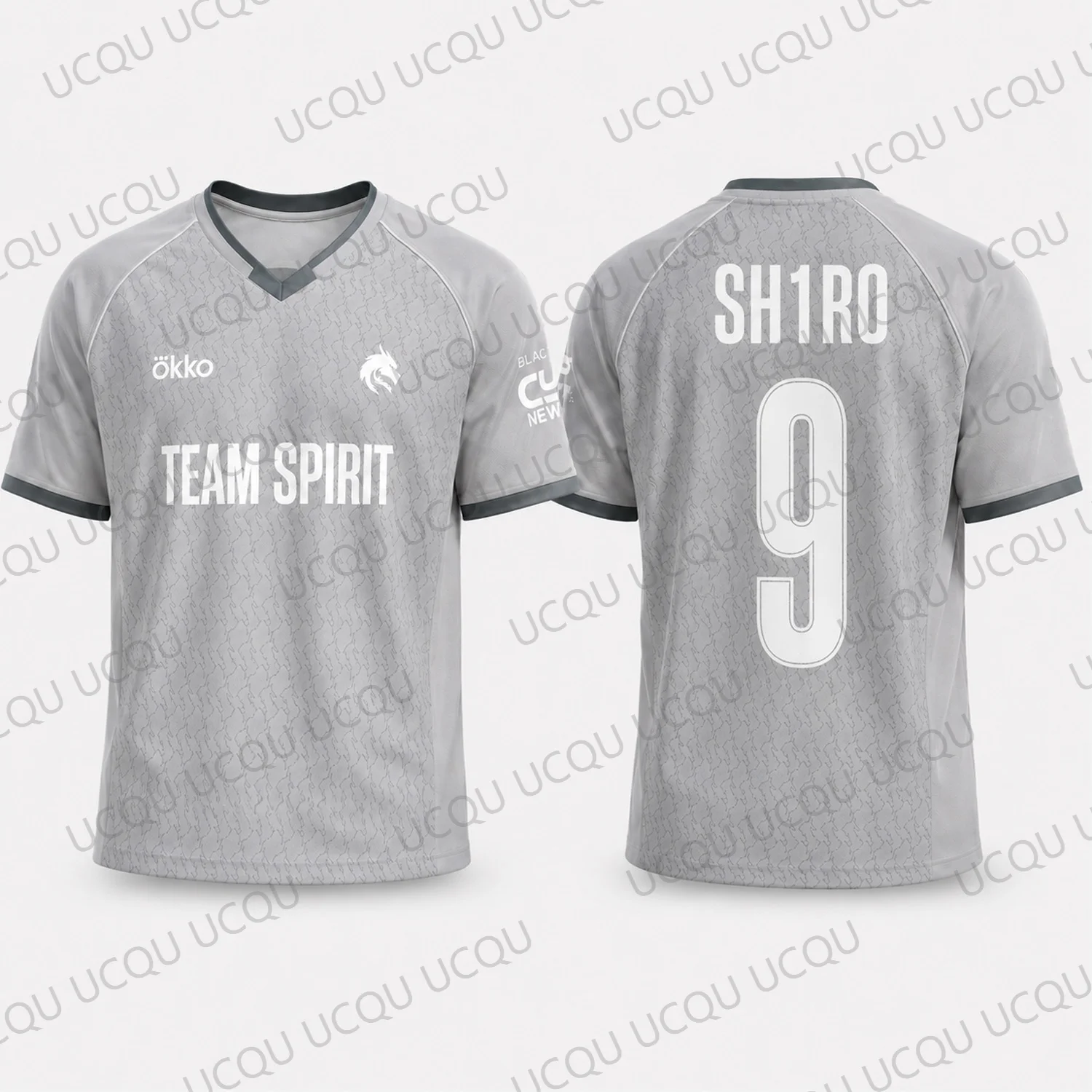 2027 Team Spirit CSGO 2 Esports Jersey sh1ro magixx tN1R zont1x donk V Neck Gaming Shirt Unisex Fan Sportswear