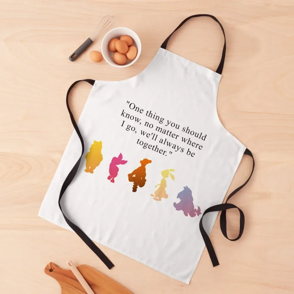 

we'll always be together Apron Custom custom women's kitchen Home Supplies kitchen jacket woman Apron