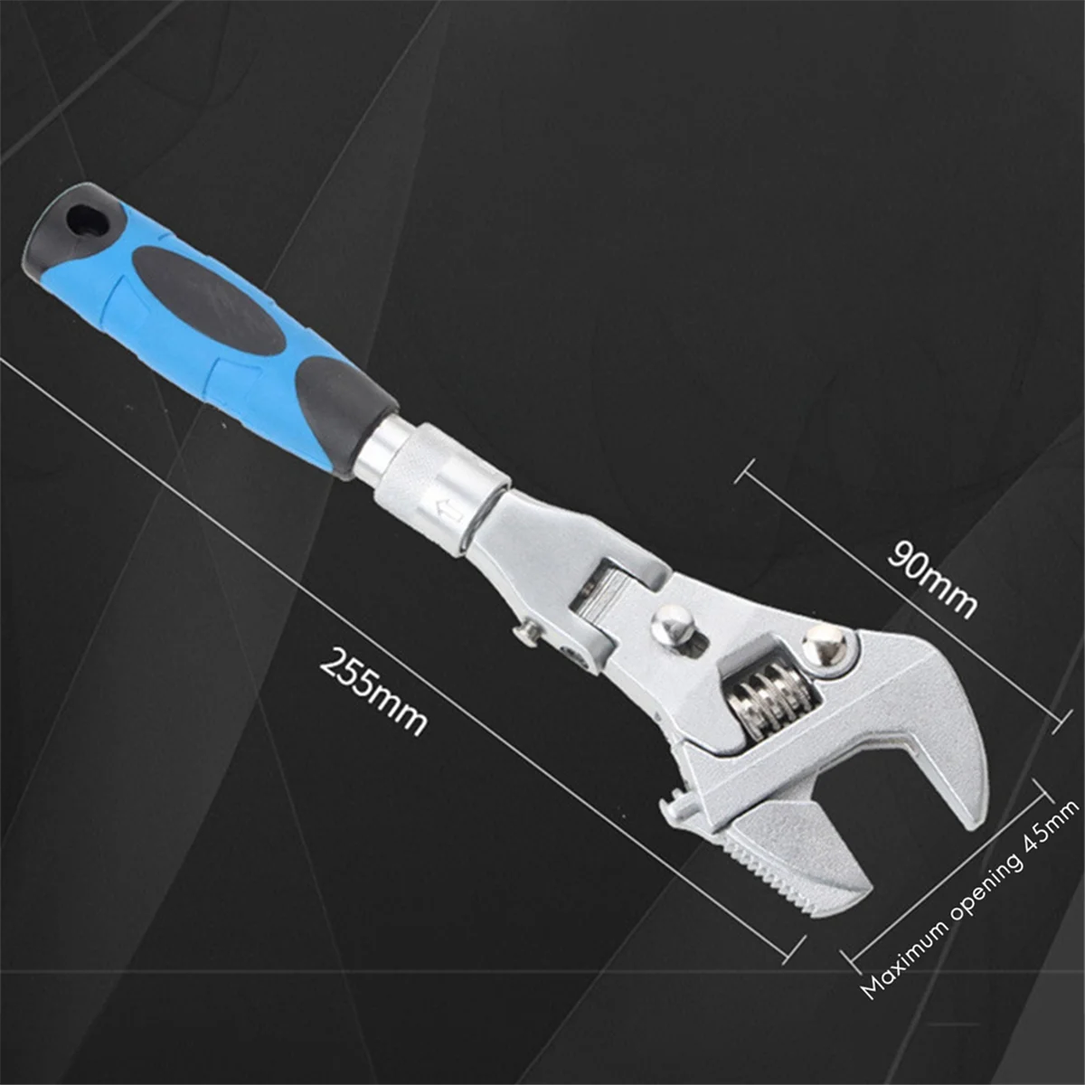 Multifunctional Ratchet Adjustable Wrench 5-In-1 Swing Ratchet Rapid Expansion for Hydropower Maintenance