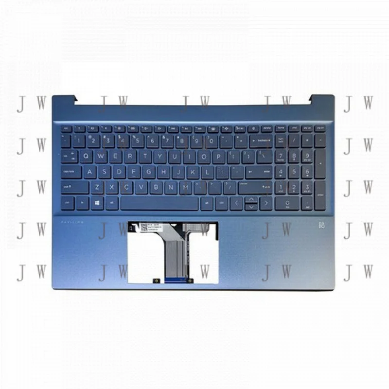 

DDW For HP Pavilion 15-EG 15-EH Palmrest Cover With Backlit US Keyboard M08920-001