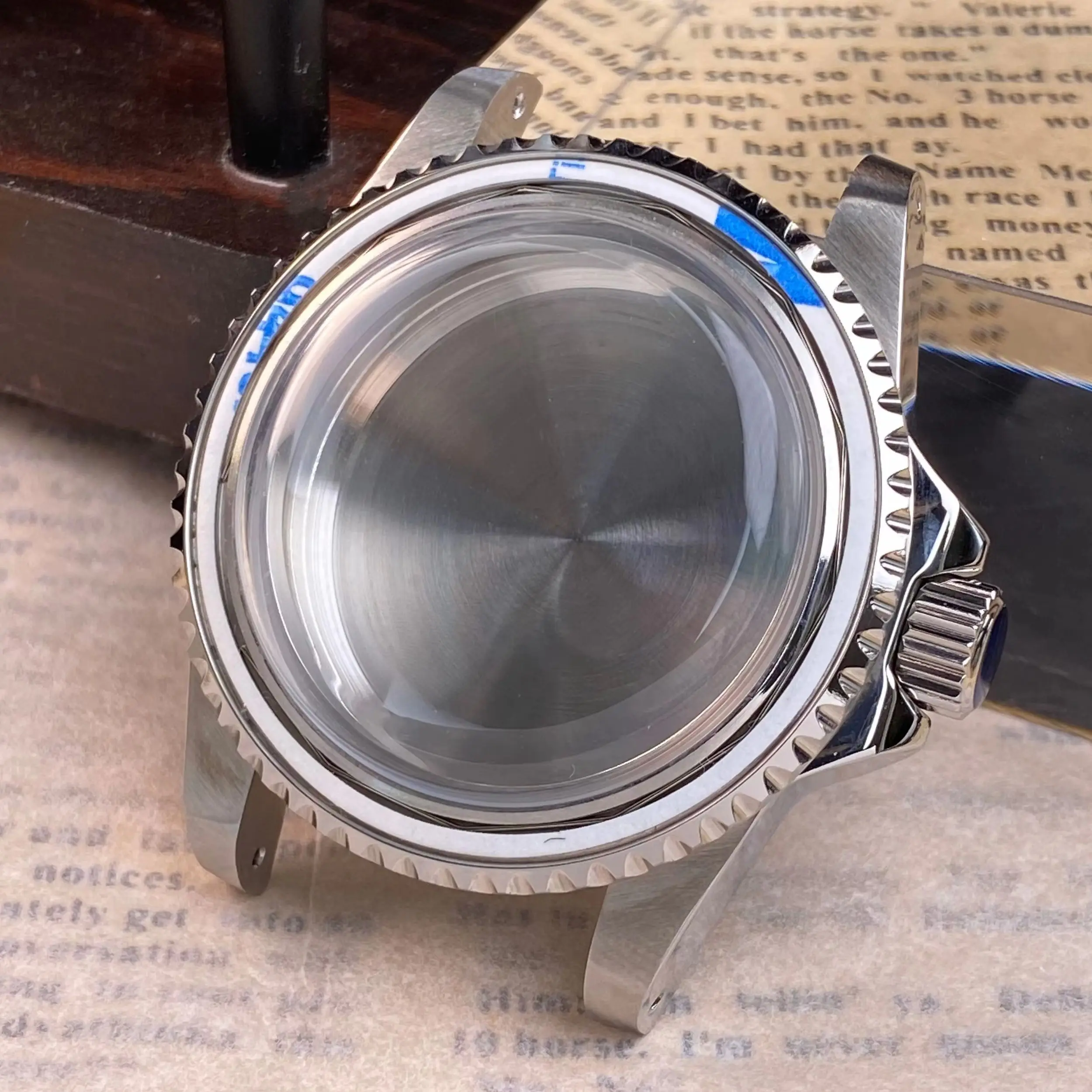 NH35 Retro Case 39.5mm GMT/SUB Stainless Steel For Seiko MOD fit nh34 nh35 nh36 movement 28.5mm Dial Accessories watch case